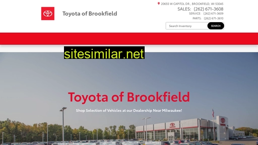 Toyotaofbrookfield similar sites