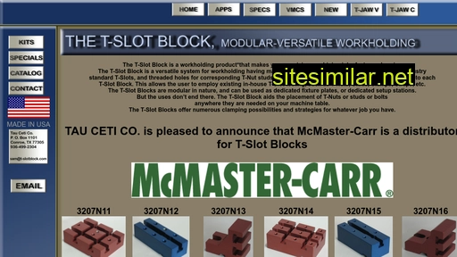 T-slotblock similar sites
