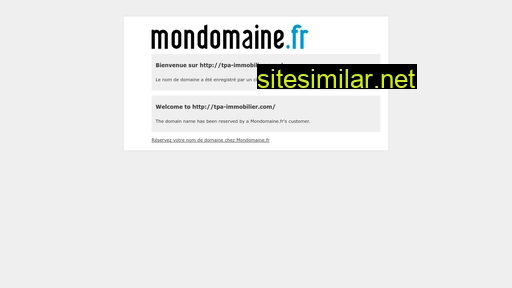 Tpa-immobilier similar sites