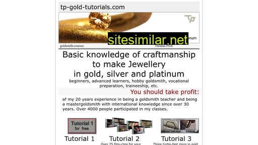 Tp-gold-tutorials similar sites
