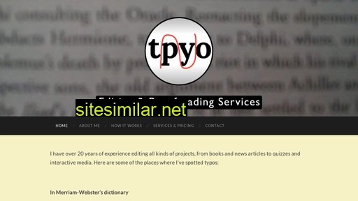Tpyo similar sites