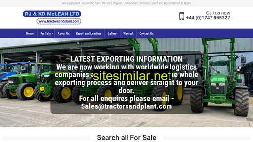 tractorsandplant.com alternative sites