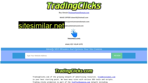 Tradingclicks similar sites
