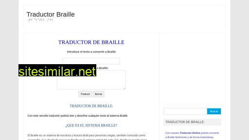 traductorbraille.com alternative sites