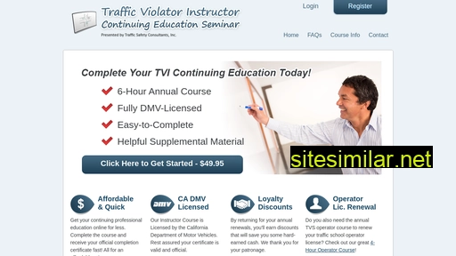 trafficschoolinstructorcourse.com alternative sites