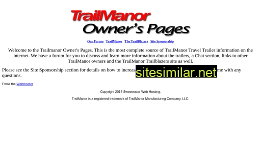Trailmanorowners similar sites