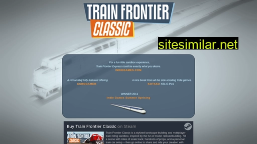 trainfrontier.com alternative sites