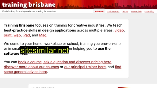 trainingbrisbane.com alternative sites