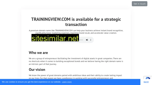 trainingview.com alternative sites