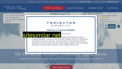 trajectordisability.com alternative sites