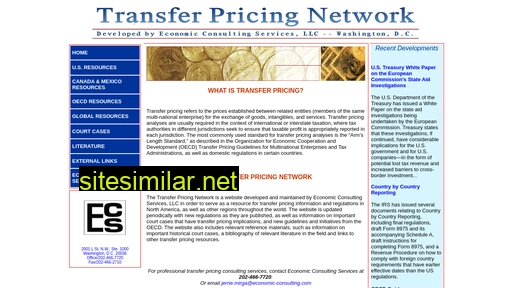 Transferpricing similar sites