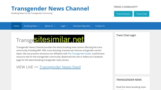 transgendernewschannel.com alternative sites