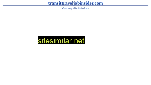 transittraveljobinsider.com alternative sites