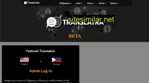 Translatra similar sites