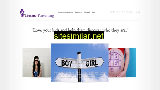 Trans-parenting similar sites