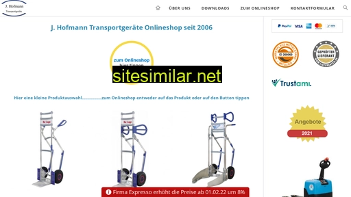 transportgeraete-shop.com alternative sites