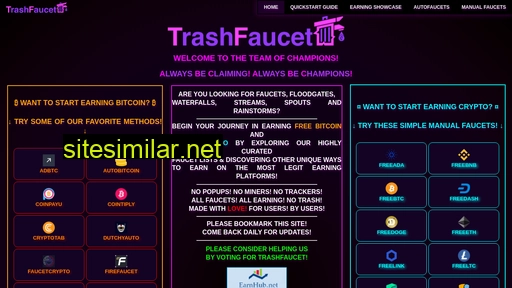 trashfaucet.com alternative sites