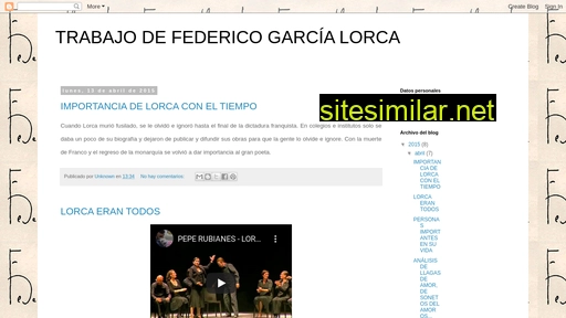 trabajodefedericogarcialorca.blogspot.com alternative sites