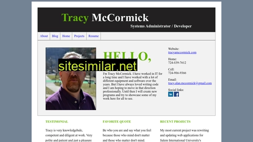 tracyamccormick.com alternative sites
