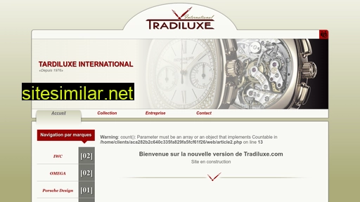tradiluxe.com alternative sites