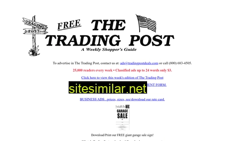 tradingpostdeals.com alternative sites