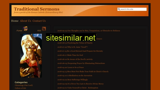 Traditionalsermons similar sites