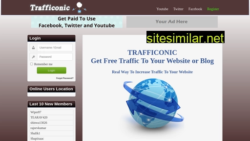 trafficonic.com alternative sites