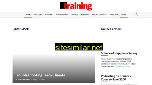 trainingmag.com alternative sites