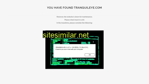 tranquileye.com alternative sites