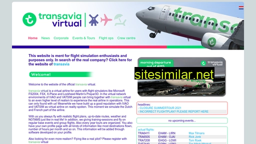 transavia-virtual.com alternative sites
