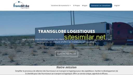 transglobelogistiques.com alternative sites