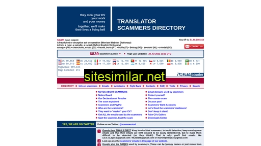 translator-scammers.com alternative sites