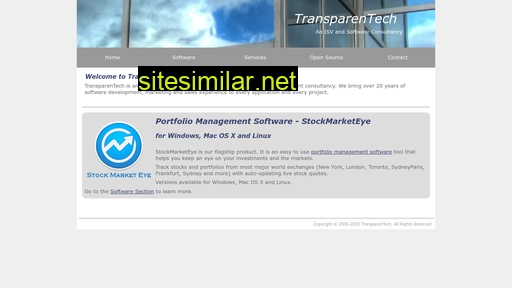 transparentech.com alternative sites