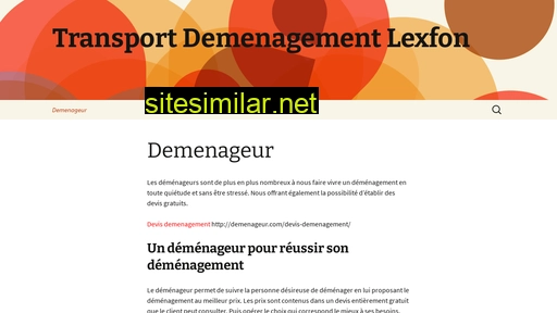 transport-demenagement-lexfon.com alternative sites