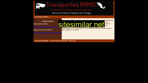transportesramci.com alternative sites