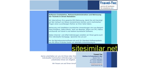 travel-tec.com alternative sites