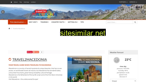travel2macedonia.com alternative sites