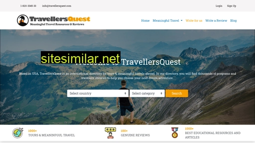 Travellersquest similar sites