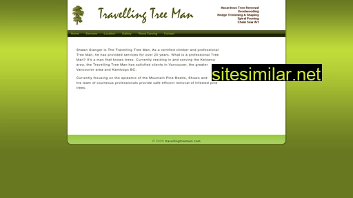 travellingtreeman.com alternative sites