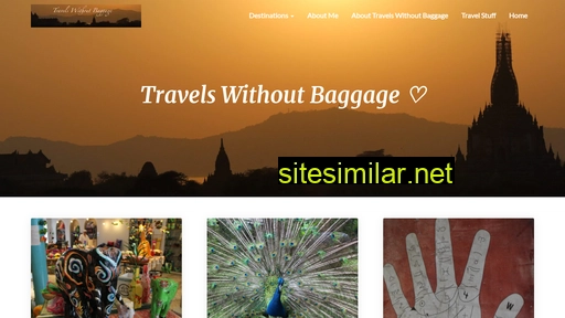 travelswithoutbaggage.com alternative sites