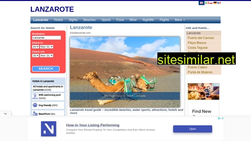 travellanzarote.com alternative sites