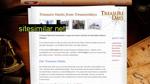 treasuredays.com alternative sites