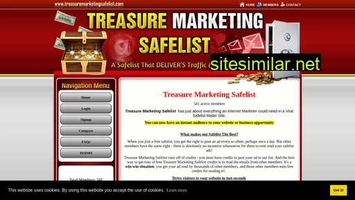 treasuremarketingsafelist.com alternative sites