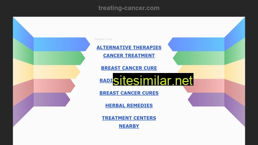 treating-cancer.com alternative sites