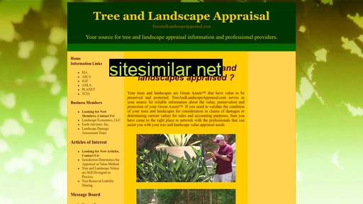 treeandlandscapeappraisal.com alternative sites