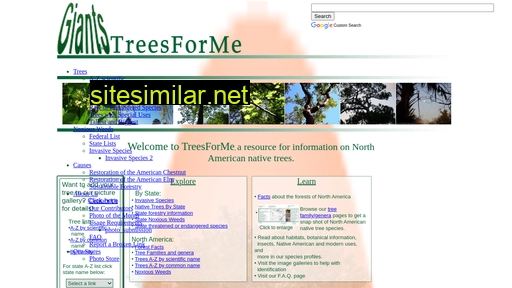 treesforme.com alternative sites
