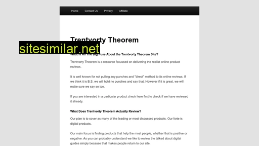 trentvortytheorem.com alternative sites