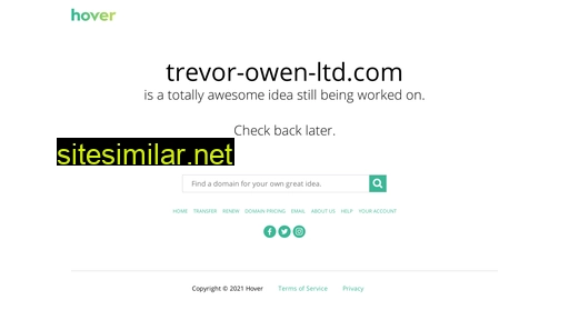 trevor-owen-ltd.com alternative sites