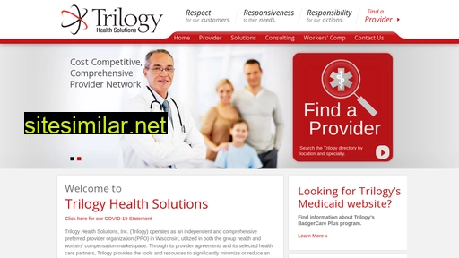 trilogycares.com alternative sites