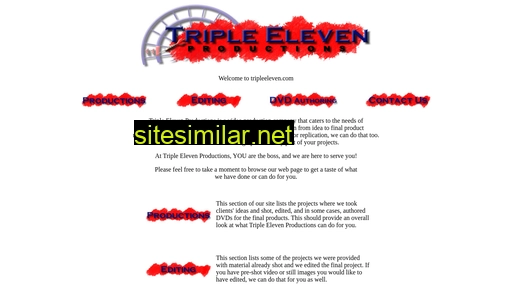 tripleeleven.com alternative sites